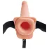 Pipedream Fetish Strap-On 9 - adjustable, hollow, ejaculating dildo (flesh-coloured)