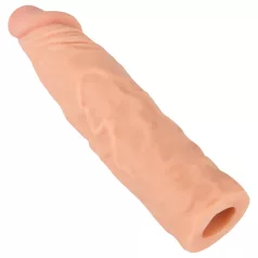   Nature Skin - penis sleeve for length and girth enhancement (19.5 cm)