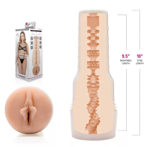 Fleshlight Mia Malkova LVL Up - Realistic Vagina (Natural)