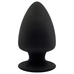Silexd M - Flexible Anal Plug - 11cm (Black)