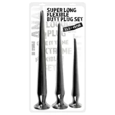You2Toys - extra long anal plug set (3-piece, black)