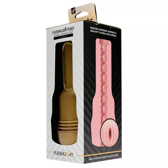 Fleshlight GO Stamina Training Unit Lady - compact vagina (pink)