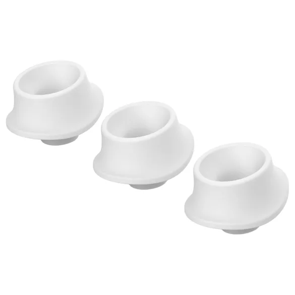 Womanizer L - Replacement Suction Caps Set - White (3 pcs) - Large