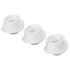 Womanizer L - Replacement Suction Caps Set - White (3 pcs) - Large