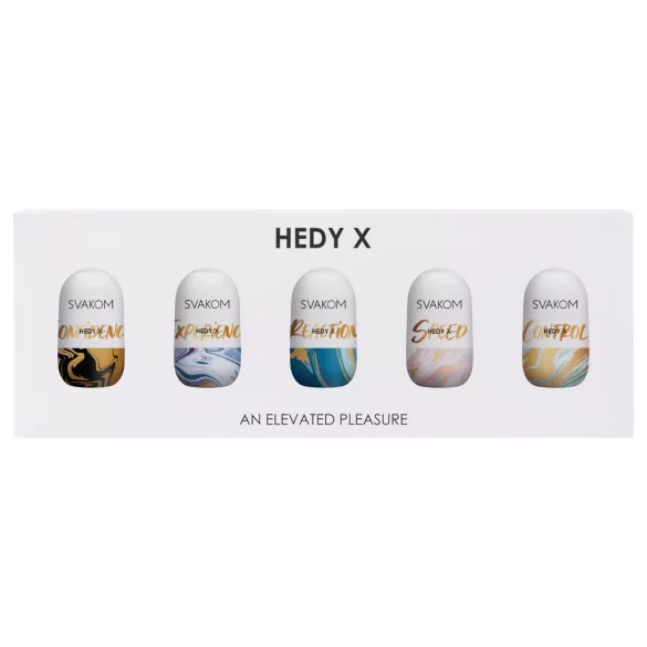 Svakom Hedy X Mixed - Set of 5 Pleasure Eggs