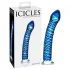 Icicles No. 29 - Spiral Glass Dildo (Blue)