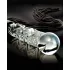 Icicles No. 38 - Leather Whip & Glass Dildo (Clear-Black)