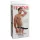 Pipedream Fetish Strap-On 8 - hollow strap-on vibrator (black)