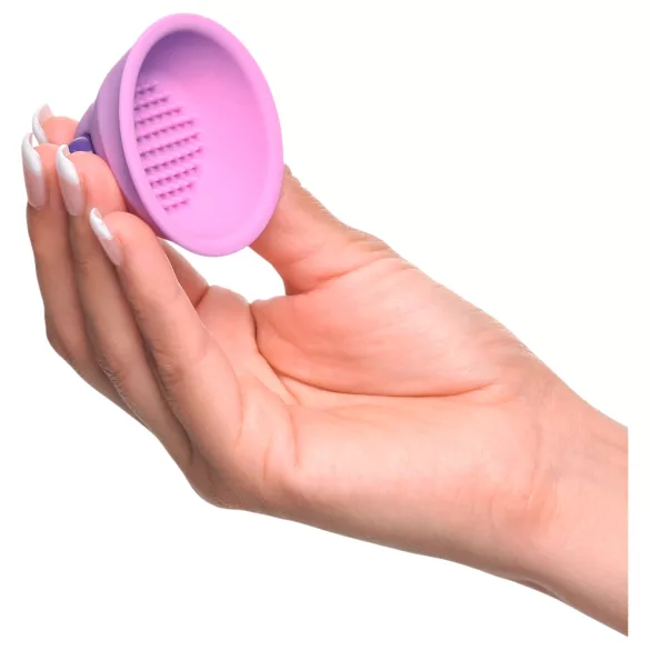 Fantasy For Her - Vibrating Nipple Sucker (Purple)