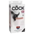 King Cock 7" Strap-On Dildo with Harness (Flesh-Coloured)