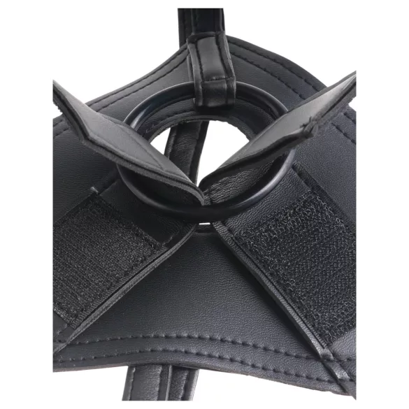 King Cock 7" Strap-On Dildo with Harness (Flesh-Coloured)