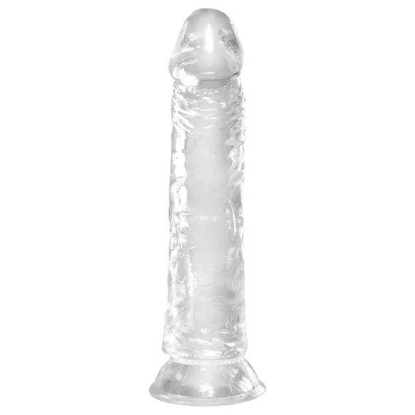 King Cock Clear 8" - large dildo with suction cup (20 cm)