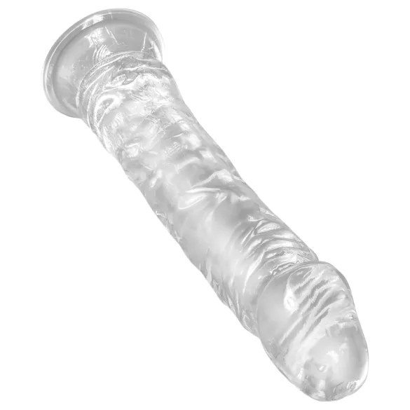 King Cock Clear 8" - large dildo with suction cup (20 cm)