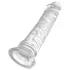 King Cock Clear 8" - large dildo with suction cup (20 cm)