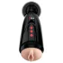PDX Elite Dirty Talk - Vibrating Masturbator (Black)