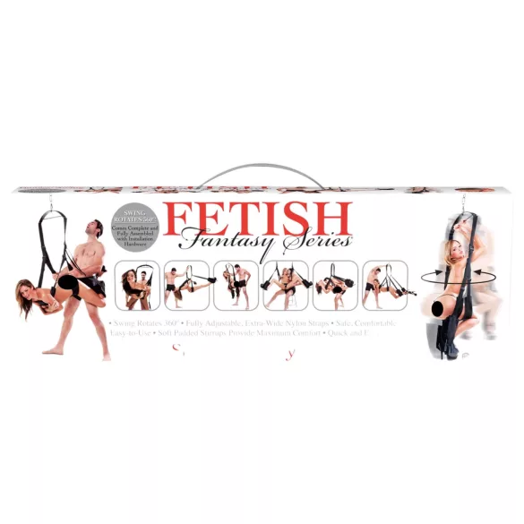 Pipedream - Fetish Fantasy - sex swing with 360-degree rotation (black)