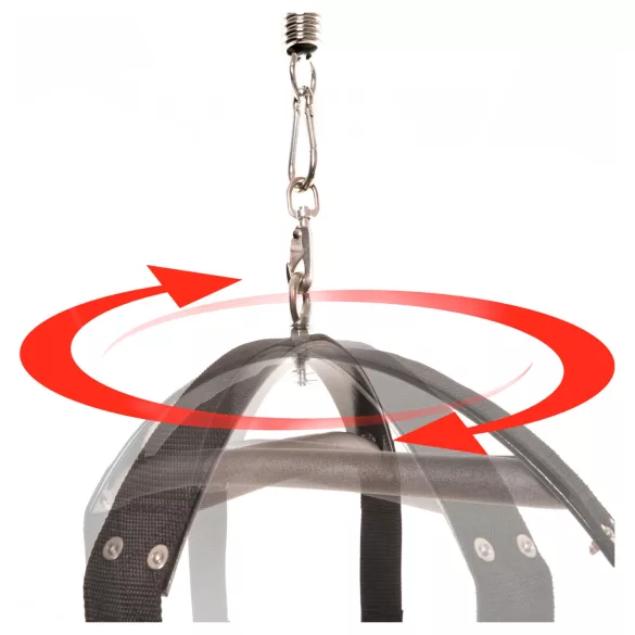 Pipedream - Fetish Fantasy - sex swing with 360-degree rotation (black)