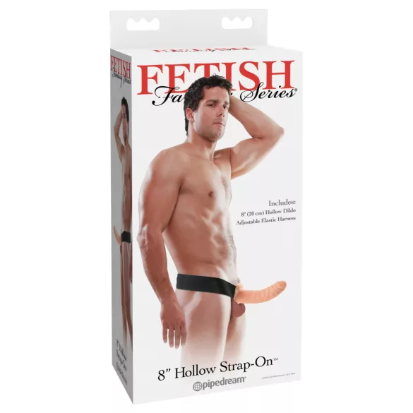 Fetish Fantasy - Strap-On Hollow Dildo (Natural)