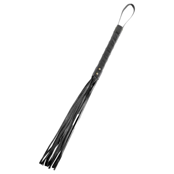 Fetish Fantasy - faux leather whip (black)