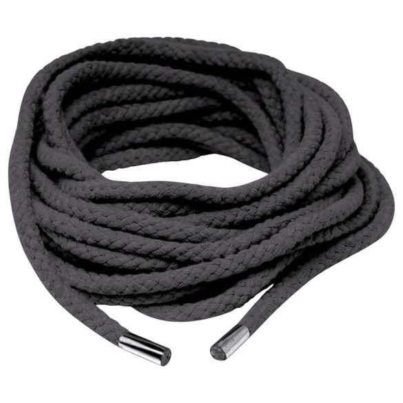 Fetish Silk Rope - Shibari Bondage Rope - 10m (Black)
