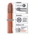 Pipedream - X-TENSION Perfect 3 - lifelike penis sleeve (22.8 cm, natural)