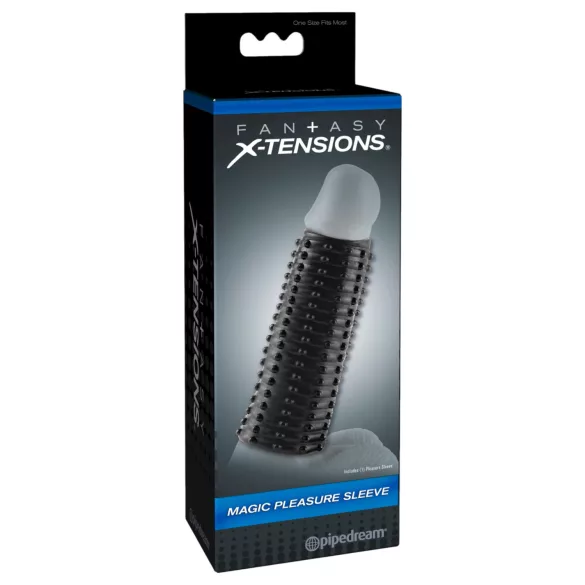 Pipedream - Fantasy X-Tensions - dotted penis sleeve (black)