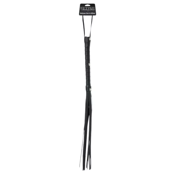 Pipedream - Fetish Fantasy Deluxe Cat-O-Nine - whip - black (65 cm)