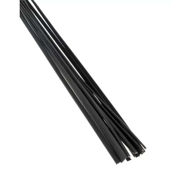 Fetish Fantasy Deluxe Cat-O-Nine Whip (65cm) - Black