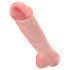 King Cock 15 - 15" Suction Cup Dildo with Balls - Natural