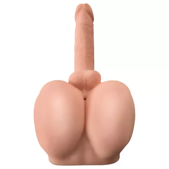 PDX Dirty Talk - Realistic Torso with Dildo (Natural)