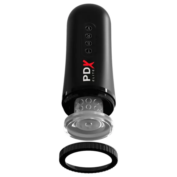 PDX Moto Blower - Suction & Vibration Male Masturbator (Black)