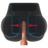 PDX Elite Milk Me Silly - Vibrating Torso Masturbator (Natural)