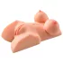 PDX Perfect DD's - Torso with Two Pleasure Ports - (Natural)