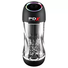 PDX ViewTube Pro - Suction & Vibration Masturbator (Black)