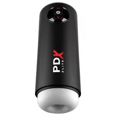   PDX Elite Moto Milker - Thrusting Vibrating Masturbator (Black)