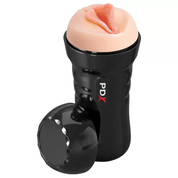 PDX - Wet Pussies Super Luscious Lips - lifelike vagina masturbator (flesh‑coloured)