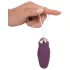 Javida - Rotating Beaded Vibrating Egg with Remote (Purple)