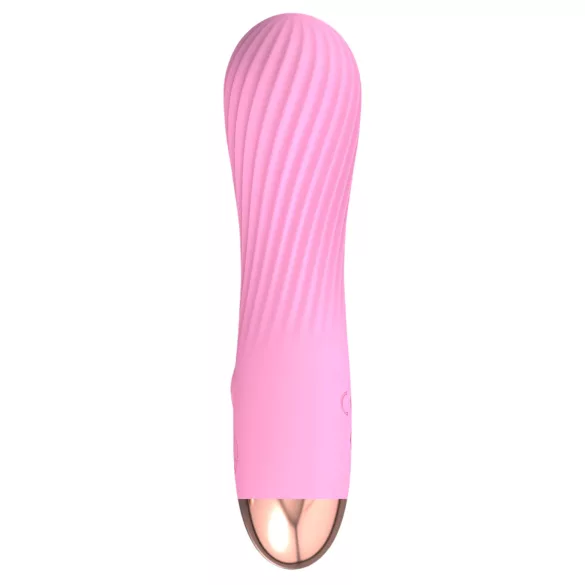 Cuties Mini - Rechargeable, Waterproof Spiral Vibrator (Pink)