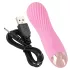 Cuties Mini - Rechargeable, Waterproof Spiral Vibrator (Pink)