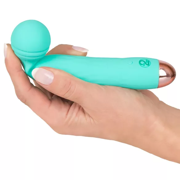 Cuties Mini Wand - Rechargeable, Waterproof Massager Vibrator (Green)