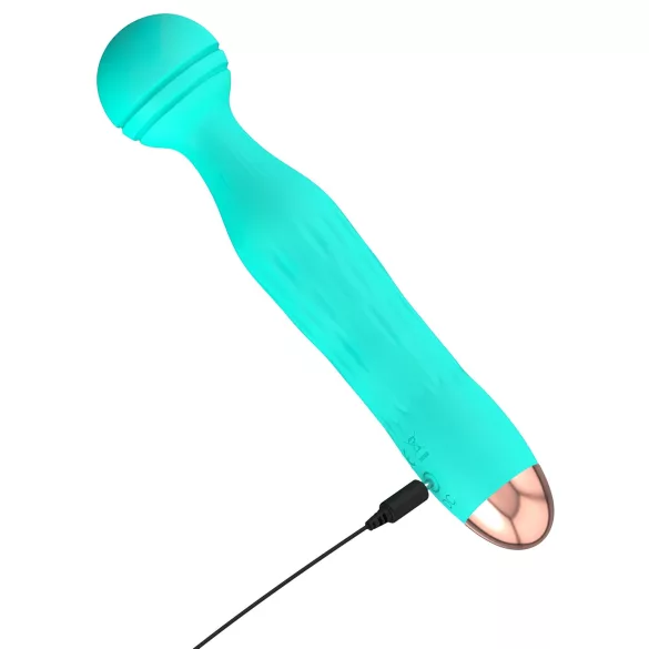 Cuties Mini Wand - Rechargeable, Waterproof Massager Vibrator (Green)