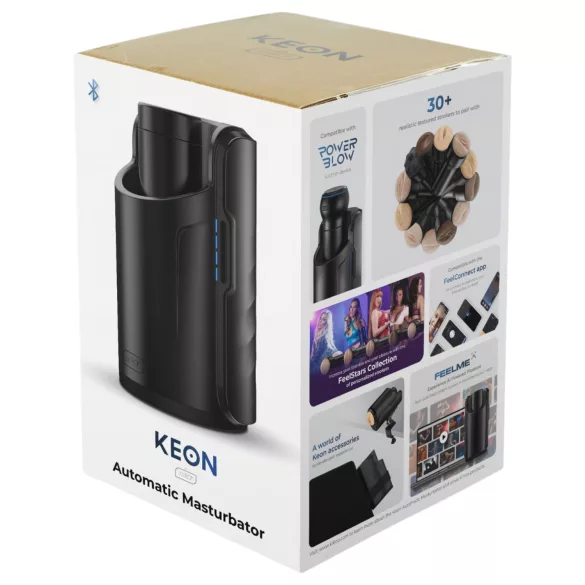 Kiiroo Keon Automatic - Interactive Masturbator for Men (Black)