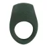 Emerald Love - Rechargeable, Waterproof Vibrating Ring (Green)