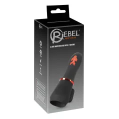 Rebel - Rechargeable Dual Motor Acorn Vibrator (Black)