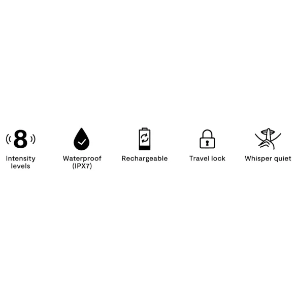 We-Vibe Tango X - Waterproof Bullet Vibrator (Blue)