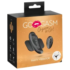   GoGasm Panty - Rechargeable Wireless Clitoral Vibrator (Black)