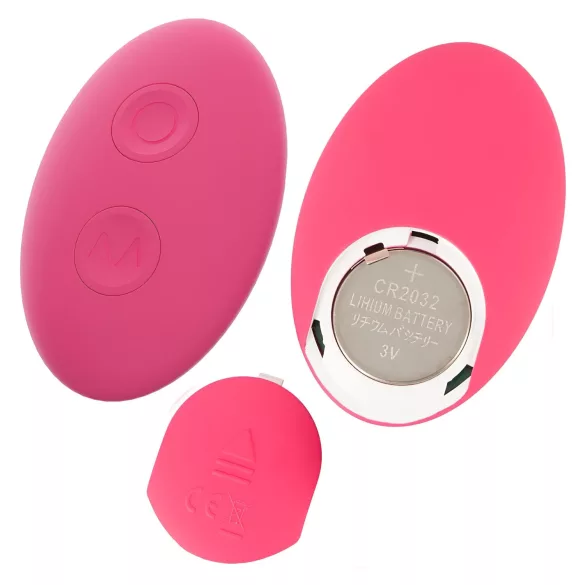 SMILE Panty - Rechargeable, Wireless 2in1 Vibrator (Pink)