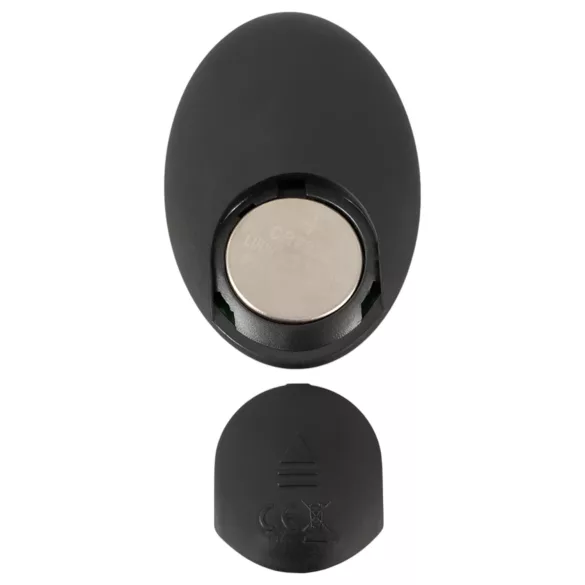 Rebel - Rechargeable Remote-Controlled Prostate Vibrator (Black)