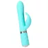 Pillow Talk Lively - Rechargeable Vibrator with Clitoral Arm (Turquoise)