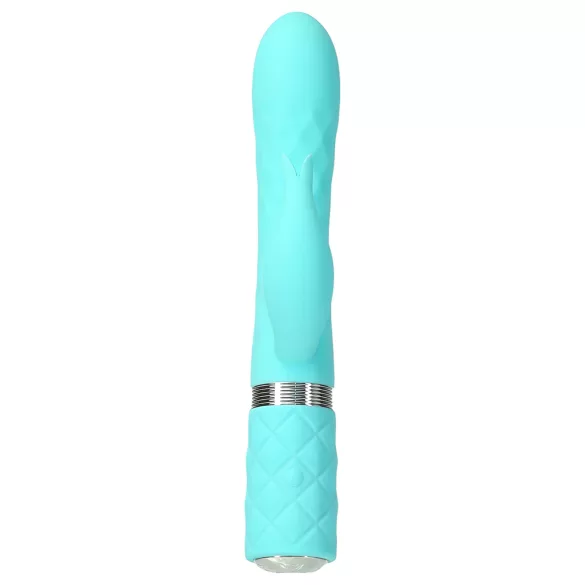 Pillow Talk Lively - Rechargeable Vibrator with Clitoral Arm (Turquoise)